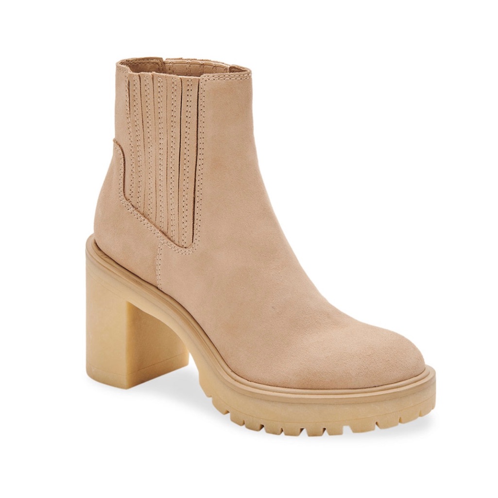 Dolce Vita Caster H20 Dune Suede Bootie